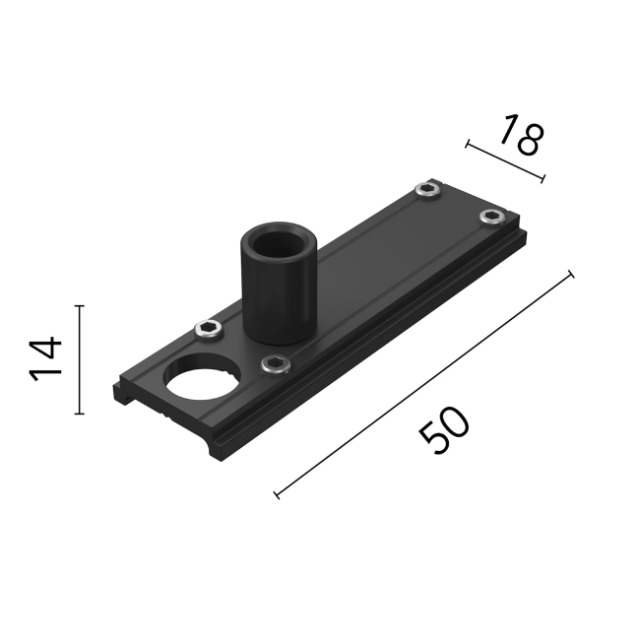 Flos Kit de fixation au plafond L 5 cm