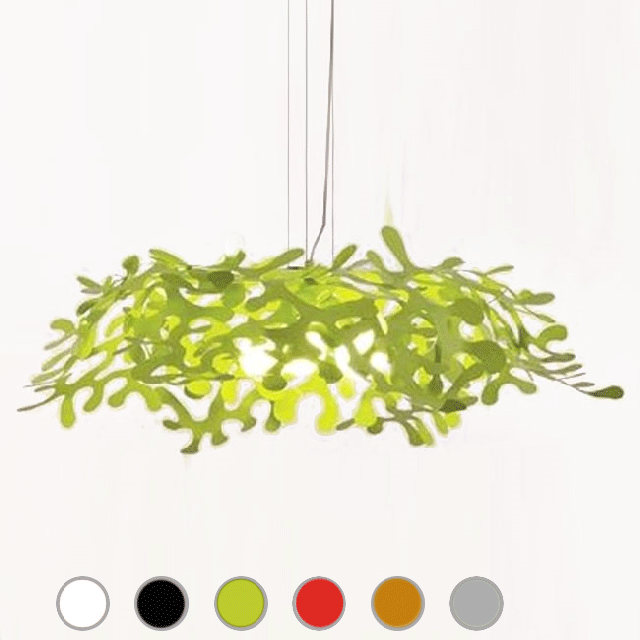 Lumen Center Suspension SuperLeaves 3L Ø 105 cm 3 Ampoules Différentes Couleurs