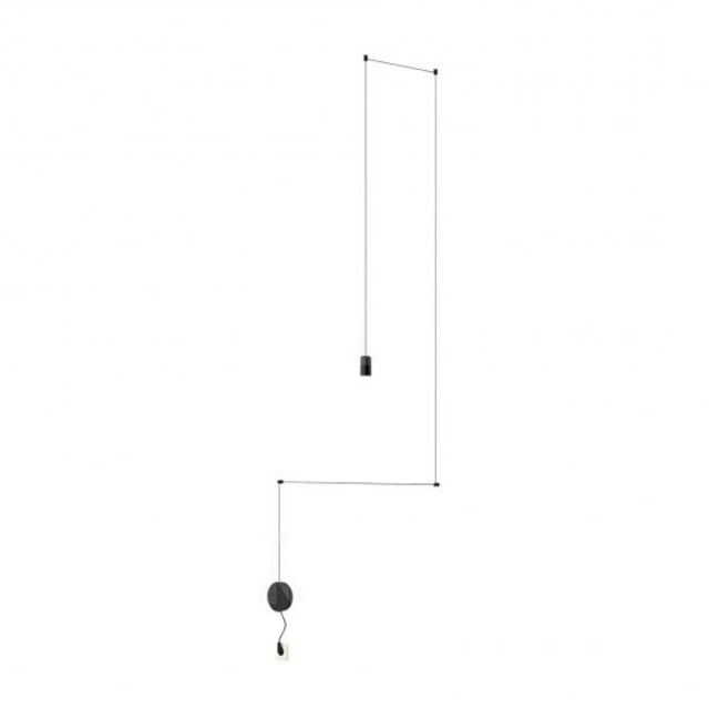 Vibia Wireflow 1 luce Lampe à suspension LED 3,7W H 200 cm