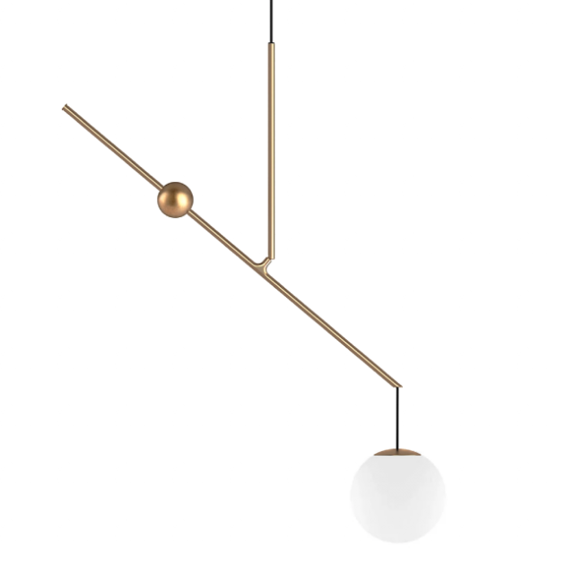 Luceplan Malamata Suspension en acier 1xE14 Ø 22 cm