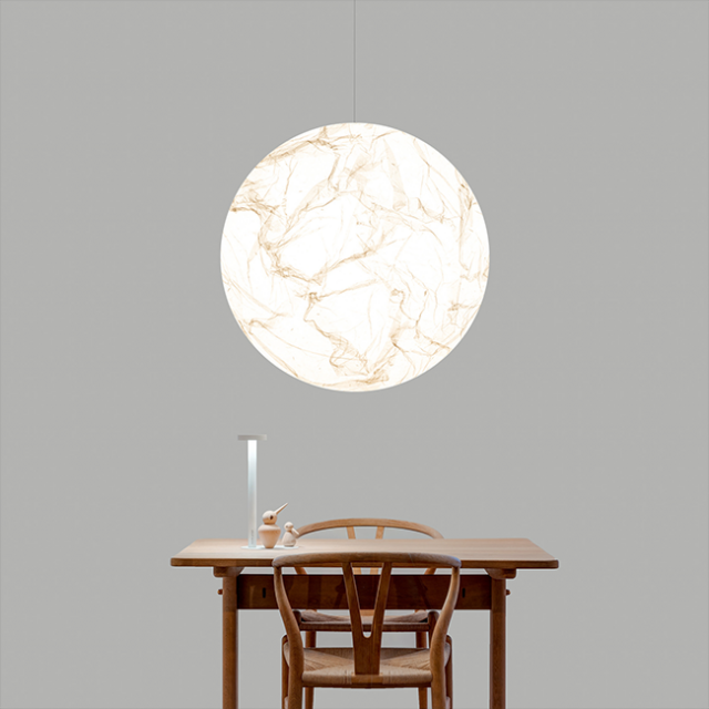 Davide Groppi Lampe Suspension MOON 60 1 lumiére 105 W Ø 60 cm