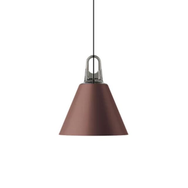 Lodes Cone Lampe à suspension en métal Bronzo 1 x E27 Ø28 cm