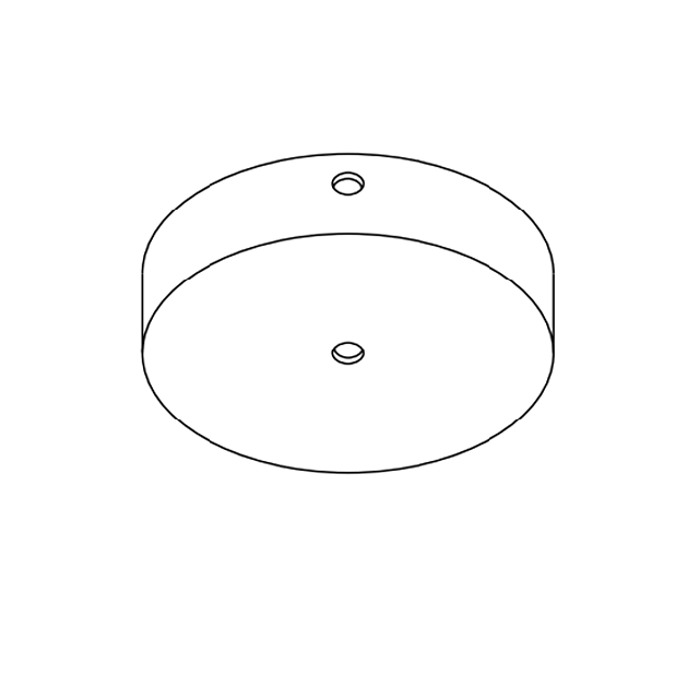 Karman Rosace Ø 9,5 cm H 3 cm