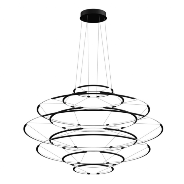 Nemo Drop 9 Lampe à suspension en aluminium LED 90W ø 110 cm