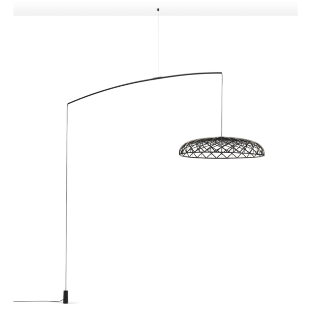 Flos Skynest Motion Suspension/Lampadaire en polyester LED 57W H 250 cm