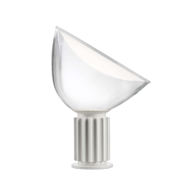 Flos Taccia Lampe de table en aluminium peint LED 28W H 64,5 cm