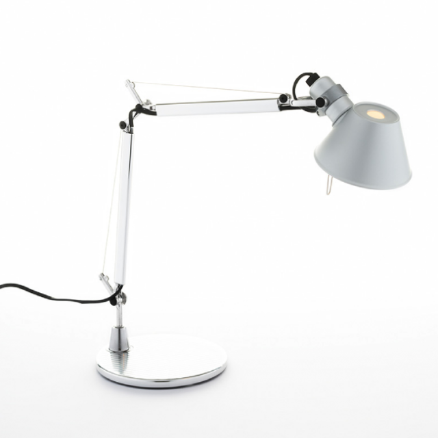 Artemide Tolomeo Micro Lampe à poser en aluminium 1xE14 H 37 cm