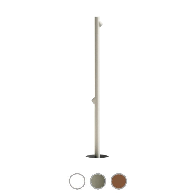 Vibia OUTDOOR Lampadaire encastré Bamboo LED 2,1W H 90 cm IP 65