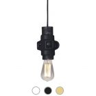 Karman Lampe à suspension Nando 1 luce E27 L 11.5 cm H 15 cm