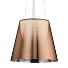 Flos Lampe à Suspension KTribe S2 Ø 39,5 cm 1 Lumiére E27 bronze