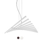 Vibia Rhythm lampe à suspension LED STRIP 29W Dimmer L 45 cm