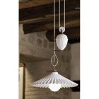 Aldo Bernardi Lampe à suspension en céramique Duse E27 Ø 30 cm