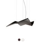 Vibia Rhythm Lampada a sospensione LED STRIP 116W Dimmer L 131 cm