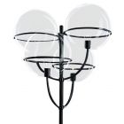 Oluce Lampe de sol Lyndon 4 Lumières E27 H 300 cm Outdoor pour extérieur et jardin