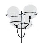 Oluce Lampe de sol Lyndon 4 Lumières E27 H 200 cm Outdoor pour extérieur et jardin