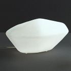 Oluce Lampe de table Stone of Glass E27 réglable