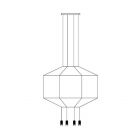 Vibia lampe à suspension Wireflow 0300 LED 36W L 120 cm dimmable