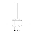 Vibia lampe à suspension Wireflow 0301 LED 36W L 89 cm dimmable