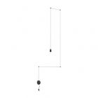 Vibia Wireflow 1 luce Lampe à suspension LED 3,7W H 200 cm