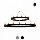 Fontana Arte Lustre Chandelier 19+14 lumières E14 Ø 150 cm