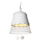 Karman lampe à suspension Domenica 1 luce E27 Ø 35 cm