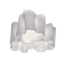 Artemide Logico Lampe de plafond Micro 3x120° 3 luci E14 L 33 cm