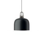 Lodes Bell Lampe à suspension en métal Nero 1 x E27 Ø28 cm