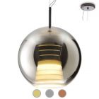 Fabbian Lampe suspension Beluga Royal Ø 40 cm LED 17W dimmable