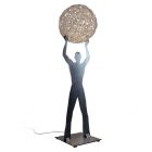 Catellani & Smith Uomo della Luce Lampadaire 20 Luci G4 IP67 H 310 cm Outdoor pour extérieur et jardin