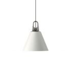 Lodes Cone Lampe à suspension en métal Bianco 1 x E27 Ø28 cm