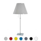 Luceplan Lampe de table  avec canne télescopique Costanza 1 Lumière E27 H 110 cm dimmable