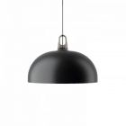 Lodes Jim Dome Lampe à suspension en métal 1 x E27 Nero Ø50cm