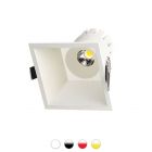 Martinelli Dot Square Spot encastrable LED 8W H 9,6 cm