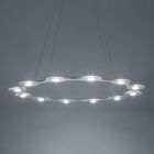 Lumen Center FLAT RING 12 Lampe Suspension LED 78W 2700K Ø 98 cm Dimmable