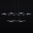 Lumen Center FLAT SATURN 2 Lampe Suspension LED 113,4W Ø 98 cm Dimmable