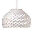 Flos Lampe Suspension Tatou S2 1 Lumière 205W Ø 28 cm Blanc