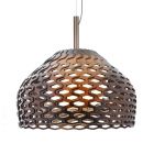 Flos Lampe Suspension Tatou S1 1 Lumière 23W Ø 28 cm Gris Ocre