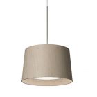 Foscarini Twiggy Wood Lampe à suspension en bois Led 28W Ø 46 cm