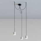 Artemide Giò Light Cluster Suspension en aluminium LED 23W Ø 10,7 cm