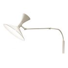 Nemo Mini Lampe de Marseille by Le Corbusier Applique en Métal 1xE14 1xP45 L 90 cm Blanche