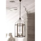 Aldo Bernardi Lampe lanterne suspendue Turandot E14 3 lumiéres L 35 cm