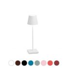 Poldina Pro Lampe de table rechargeable LED H 38 cm dimmable By Zafferano