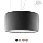 Luceplan Lampe à suspension Silenzio 3 Lumières E27 H 45 cm