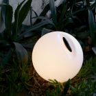 Martinelli Luce Bowl Lampe de sol Ø 35 cm 1 x 14W E27 LED Outdoor pour extérieur et jardin