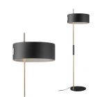 Oluce Lampadaire 1953 2 Lumières E27 H 148 cm dimmer