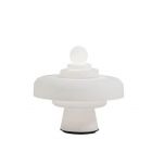 Fontana Arte Regina Lampe de table en verre soufflé LED 54W H45cm