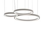 Artemide Suspension dimmable Push Dali Ripple Cluster LED 3000K L 153 cm