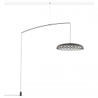 Flos Skynest Motion Suspension/Lampadaire en polyester LED 57W H 250 cm