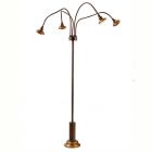 Aldo Bernardi Lampe pour extérieur et jardin Soir1 4 lumiéres LED H 130 cm