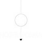 Catellani & Smith Lampadaire avec fixation plafond Sorry Giotto 9 LED 12W Ø90cm Dimmable